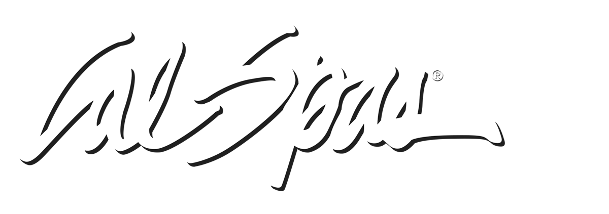Calspas White logo hot tubs spas for sale Pinetop-Lakeside